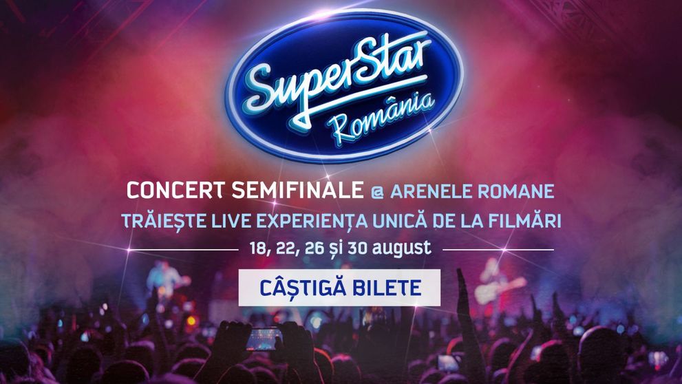 Semifinalele Superstar, într-un concert live, pentru prima dată în istoria TV