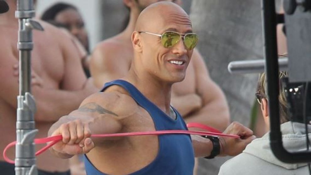 Dwayne The Rock Johnson, imagini de colectie. Cum arata muschii actorului in ultimele fotografii