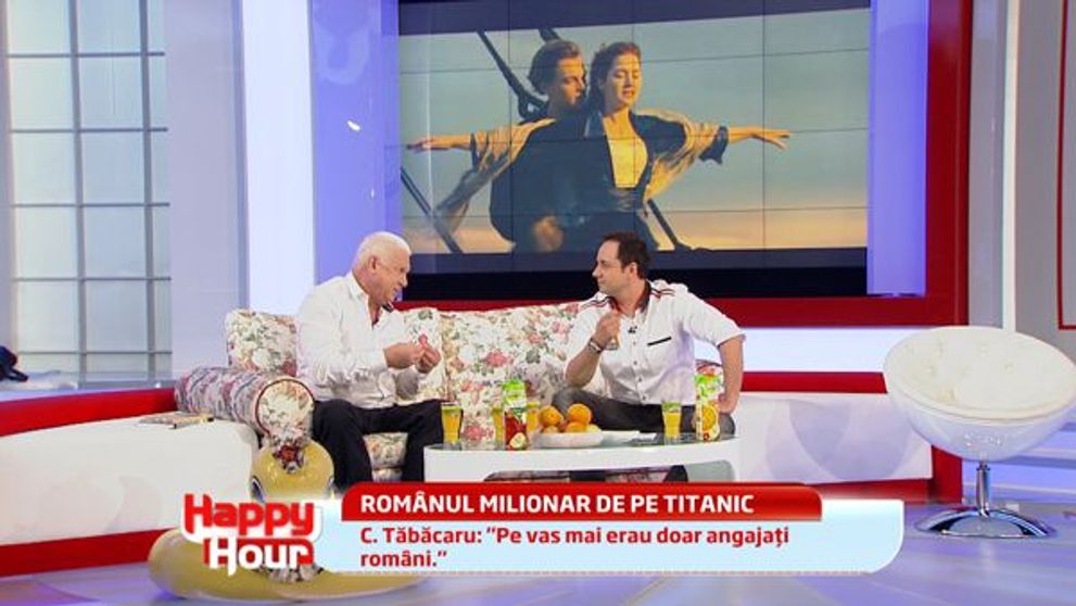 Fata cea mare a lui Cornel Tabacaru a tinut un elicopter rezervat pentru tatal sau, de frica sa nu naufragieze cu Titanicul!