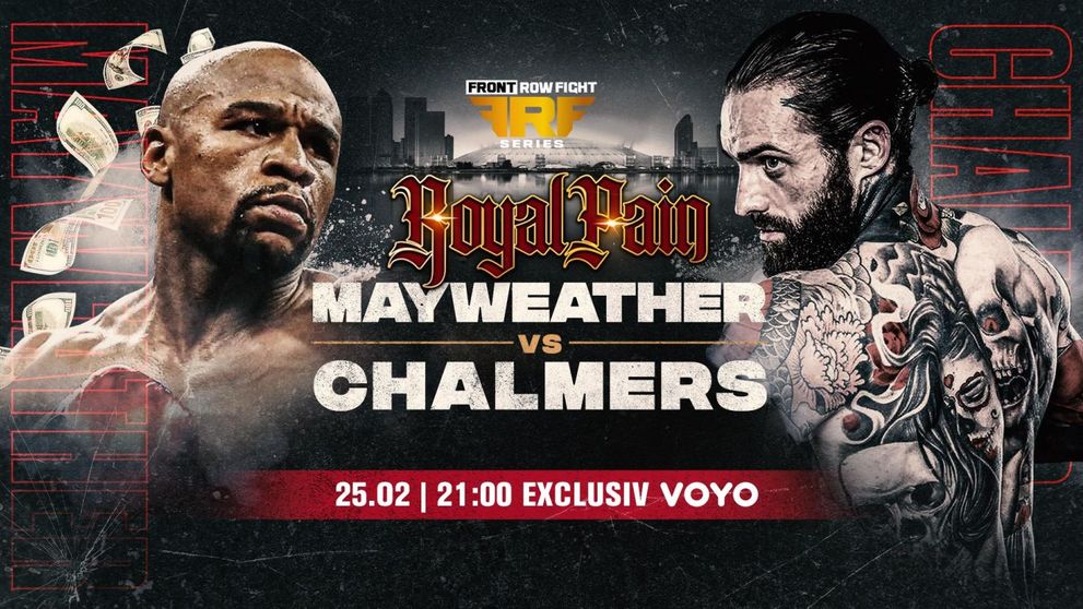 Floyd Mayweather revine în ring pe 25 februarie 2023! Lupta cu Aaron Chalmers se vede pe VOYO