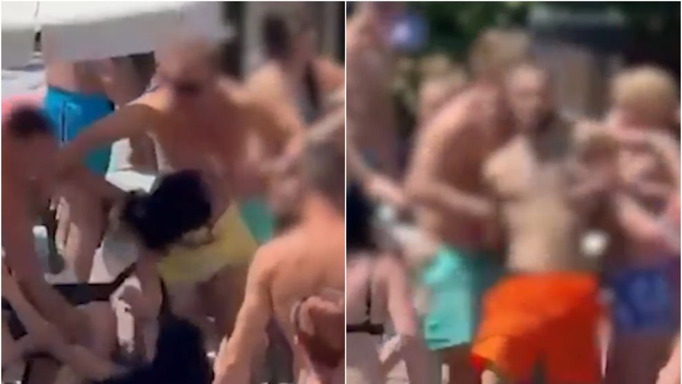 Bătaie generală într-o stațiune frecventată de români! Zeci de turiști s-au luat la pumni și s-au călcat în picioare din cauza unui șezlong. Momentul, surprins pe camere de martori