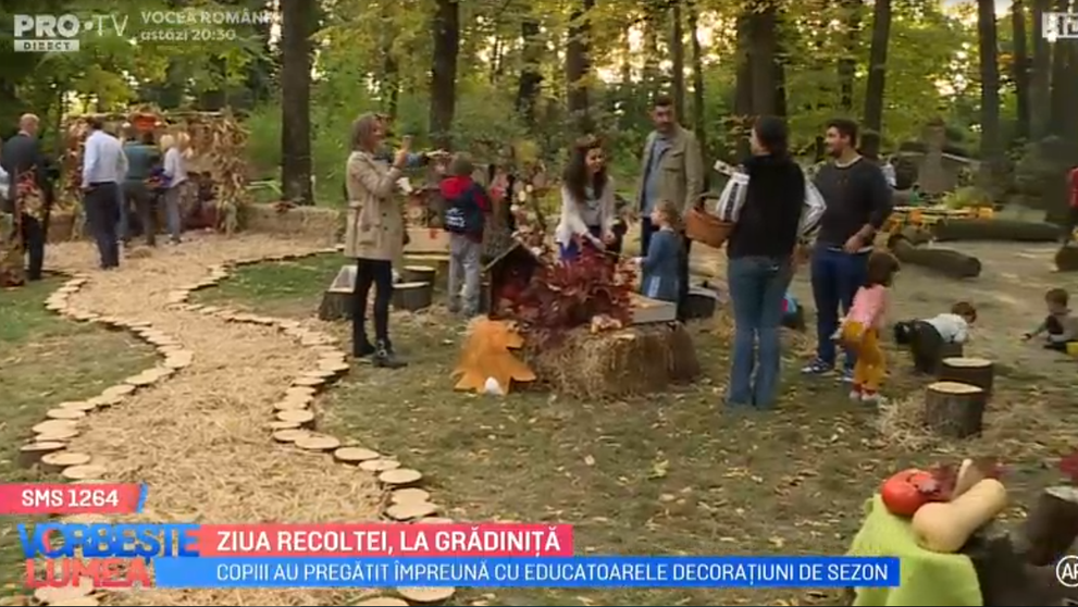 VIDEO Ziua recoltei la grădiniță