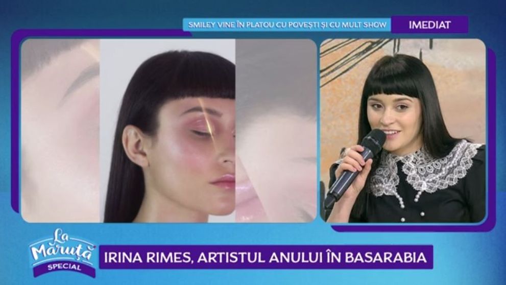 VIDEO Irina Rimes a fost desemnată artistul anului în Basarabia