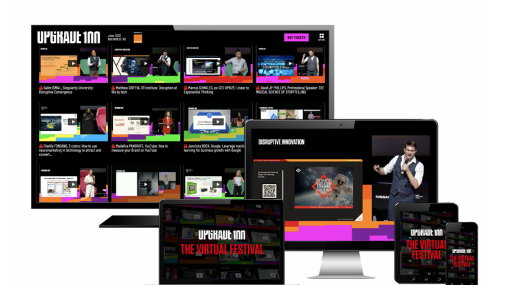 Festivalul UPGRADE 100, fostul iCEE.fest, se amână până pe 1-2 octombrie și lansează o versiune online, cu acces gratuit