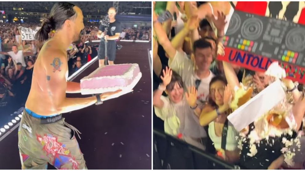 UNTOLD 2024. Ce gust are tortul pe care Steve Aoki îl aruncă în capul fanilor. ”Așa vreau să fie și tortul meu de nuntă”