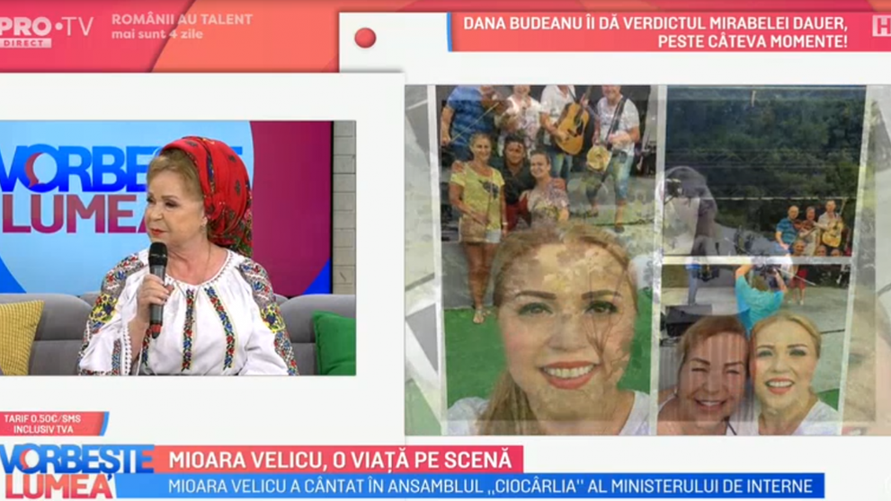 VIDEO Mioara Velicu, o viață pe scenă