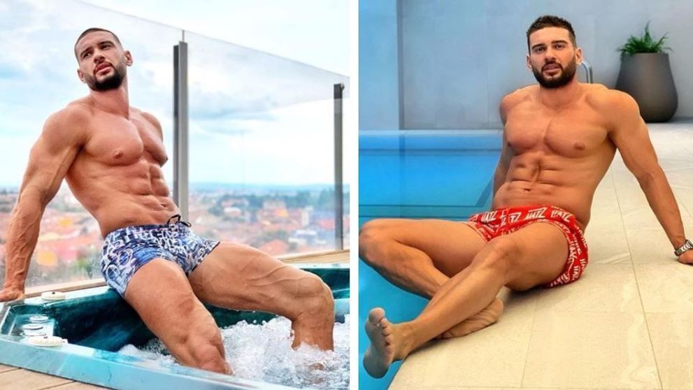 Dorian Popa, cea mai spectaculoasă filmare de la piscină! În câteva minute, a avut peste 10 mii de vizualizări