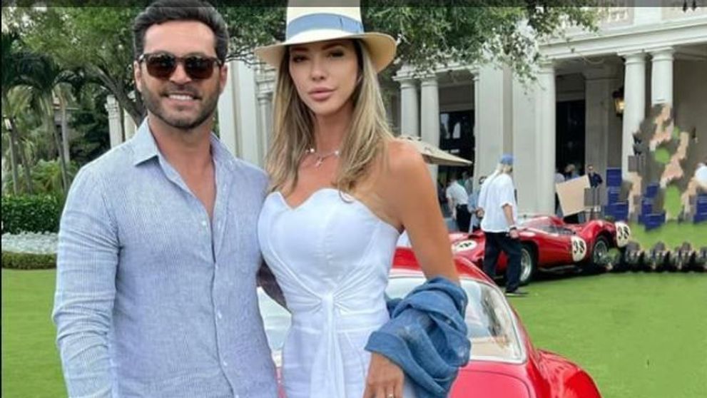 Imagini de la nunta Alinei Vidican cu Claude Senhoreti. Fosta soție a lui Cristi Borcea a primit cadou un Lamborghini