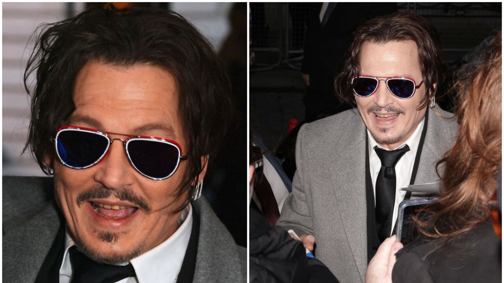Johnny Depp, în continuare cu dinții stricați și îngălbeniți. Actorul, apariție bizară pe covorul roșu