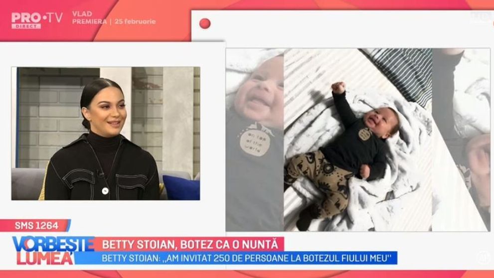 VIDEO Betty Stoian și Cătălin se pregătesc de botez! Cum va arăta evenimentul