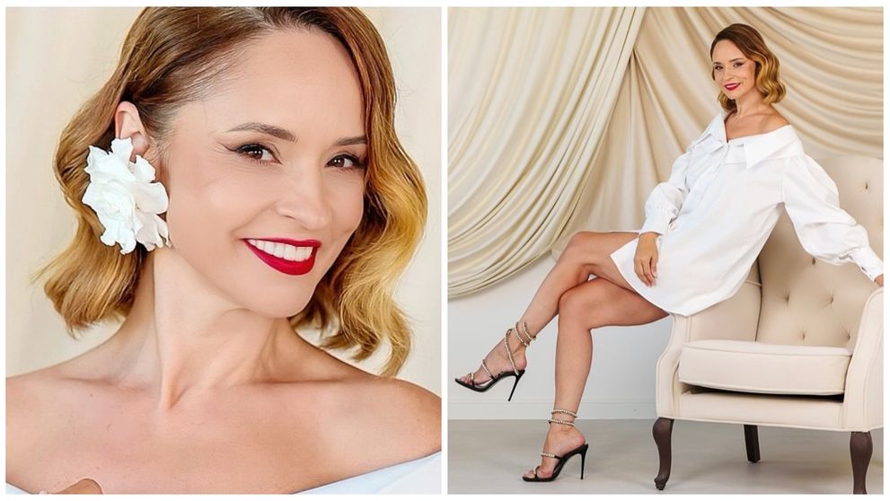 Andreea Marin, superbă într-o rochie-cămașă scurtă: „Feminitatea nu are vârstă”