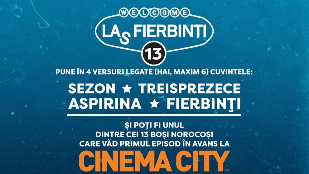 S-au aflat castigatorii CONCURSULUI care vor vedea episodul in PREMIERA din noul sezon Las Fierbinti alaturi de actori