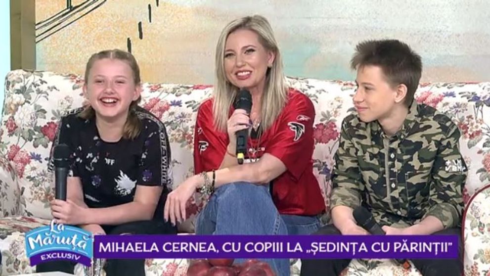 VIDEO Mihaela Cernea, cu copiii la 