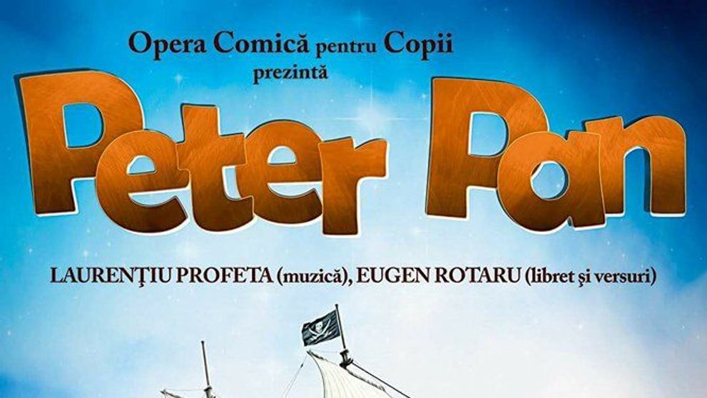 Musicalul ,,Peter Pan” revine pe scena Operei Comice pentru Copii
