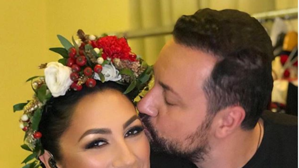 Andra și cei doi copii, fotografie superbă de familie! Cât de drăguți sunt David și Eva