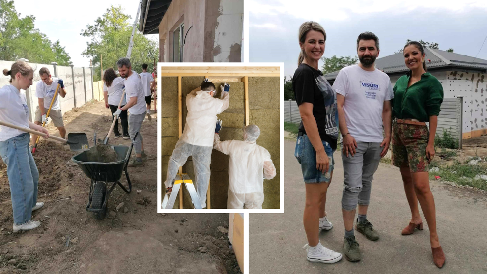 Am fost voluntari la Visuri la cheie și am muncit la renovarea casei unei familii din sezonul 10. Iată ce am învățat!