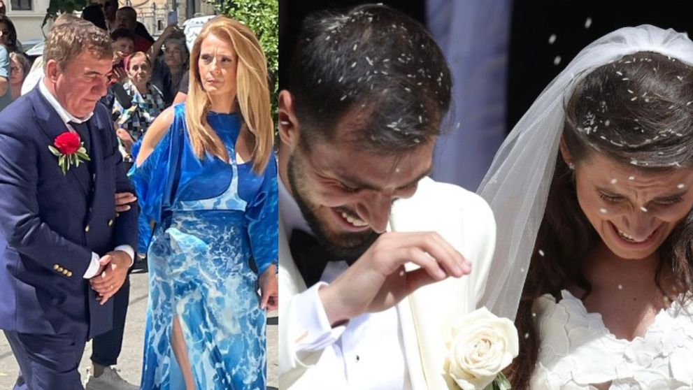Două cuvinte, atât a rostit! Ce a spus Gică Hagi după cununia religioasă a fiicei sale, Kira, cu Thomas Ferfelis