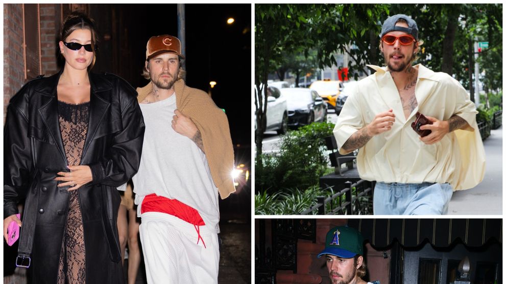 Soția lui e imaginea rafinamentului, el pare că are haine “de la căpătat”. Justin Bieber, apariții bizare în public