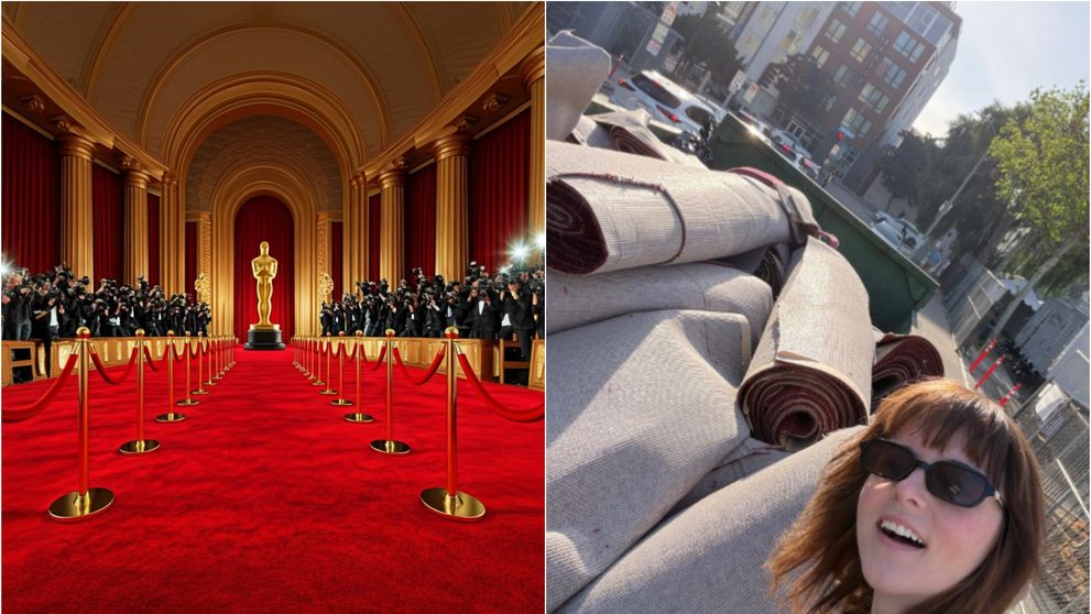 Gunoiul unora, comoara altora. Ce se întâmplă cu celebrul covor roșu, după premiile Oscar. Lumea credea că se refolosește