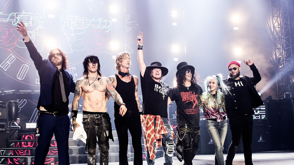 S-au pus in vanzare biletele pentru concertul GUNS N’ ROSES de la Bucuresti