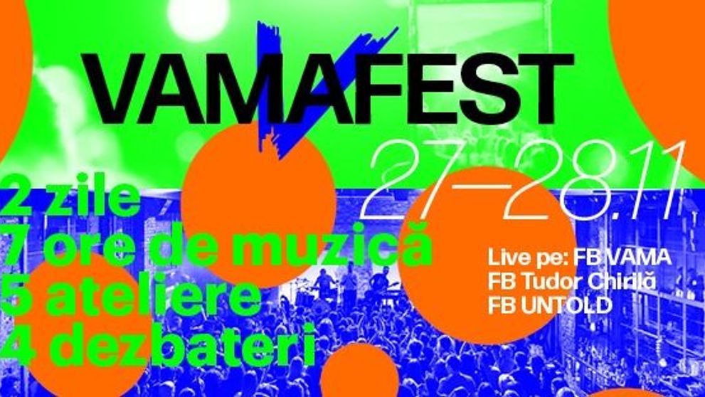 VAMAFEST, primul festival digital din România. Tudor Chirilă: 