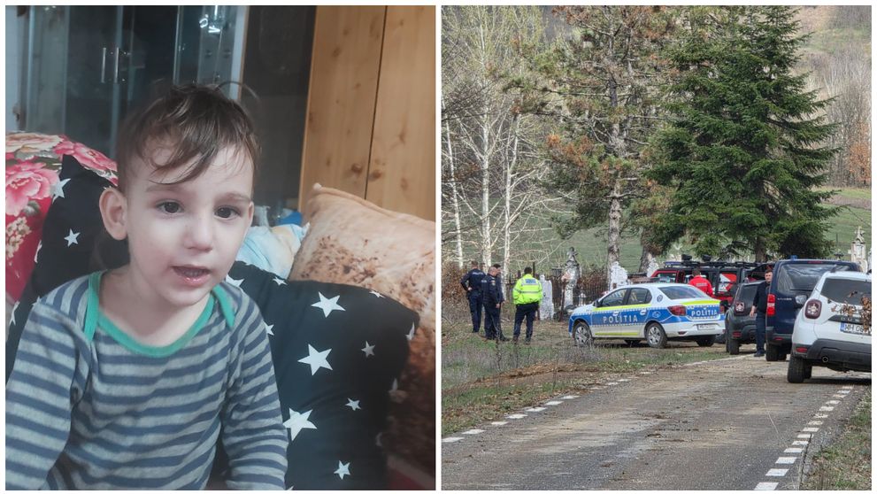Unde a fost găsit Fănică, băiețelul de 4 ani care a dispărut în Mehedinți. Era desculț după ce își pierduse cizmele