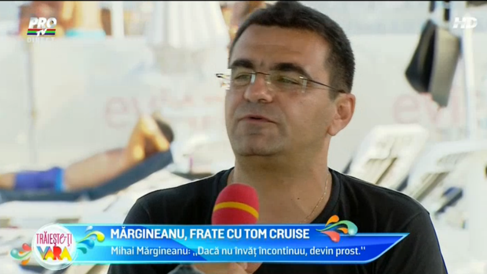Margineanu, frate cu Tom Cruise