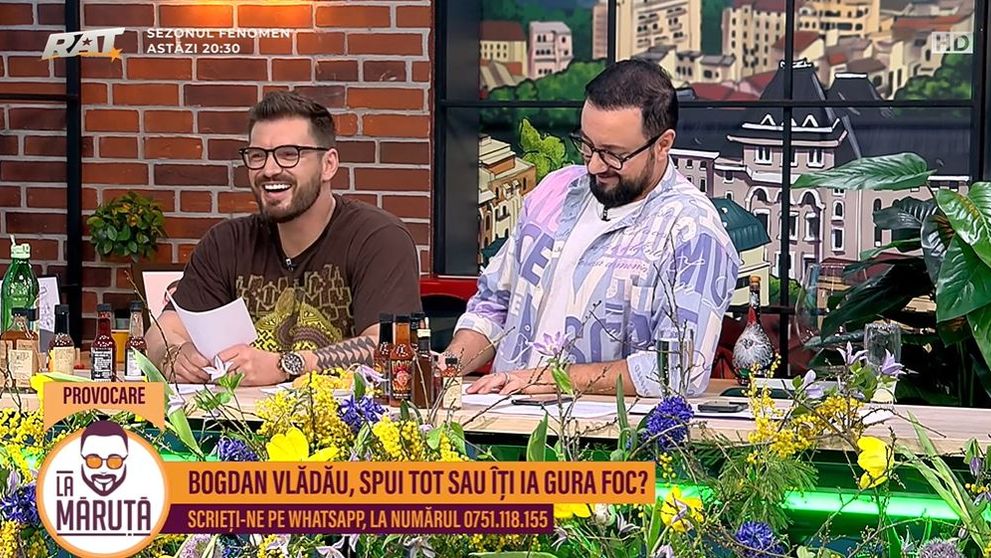 Bogdan Vlădău, a doua oară la sosurile picante ale lui Măruță! Cu cine ar vedea-o căsătorită pe Gina Chirilă, dacă nu ar fi soțul ei