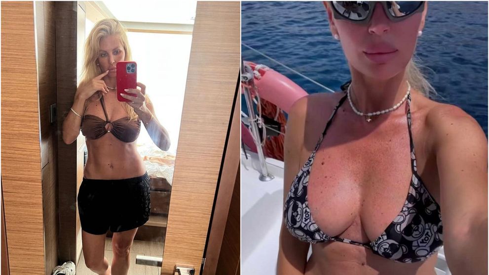 Andreea Bănică: “O zi pe lună am abdomenul acesta”. Vedeta, siluetă impresionantă în costum de baie
