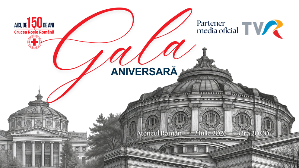 Gala aniversară Crucea Roșie Română - 150 de ani de activitate  umanitară | Ateneul Român