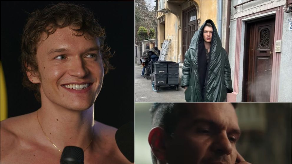 Connor Storrie și Tudor Chirilă, în același film! Înainte să devină obsesia internetului, actorul din Heated Rilvalry filma în București, alături actori români și o fostă Miss România