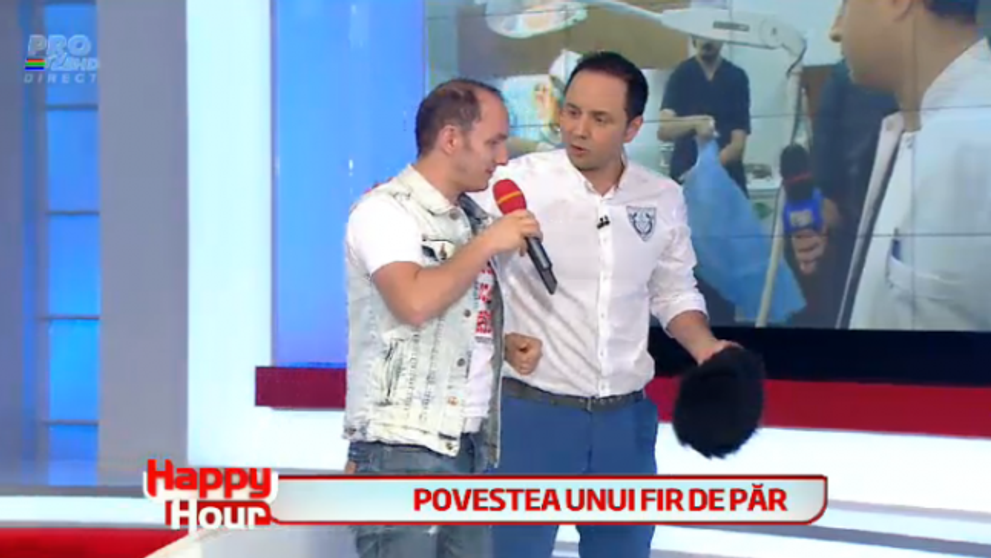Mihai Traistariu, sapte schimbari de look in doar cateva minute. Cu ce peruca ii sta cel mai bine: 