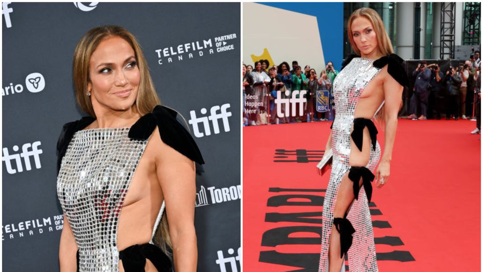 Jennifer Lopez, fără lenjerie intimă într-o rochie decupată, la 55 de ani. Ben Affleck a lipsit de la premiera filmului la care au lucrat împreună