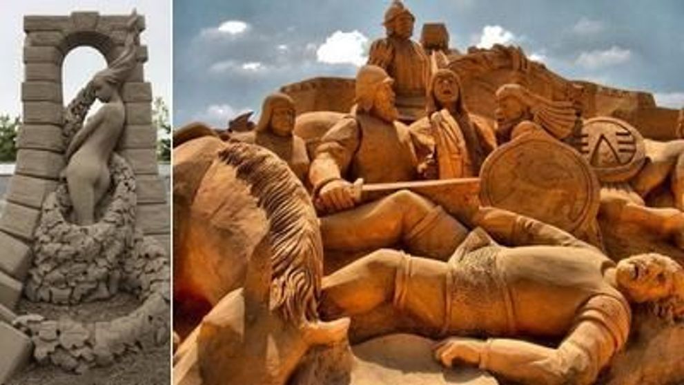 60 cele mai frumoase sculpturi in nisip! FOTO