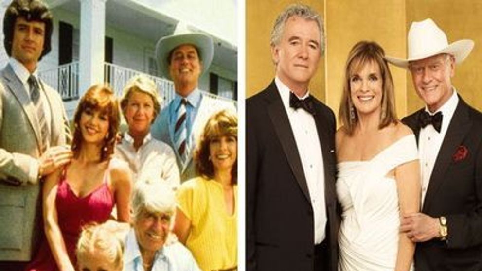 Bobby, J.R. si Sue Ellen la 34 de ani de cand s-a lansat Dallas. Au ridicat sala in picioare la premiile SAG: FOTO