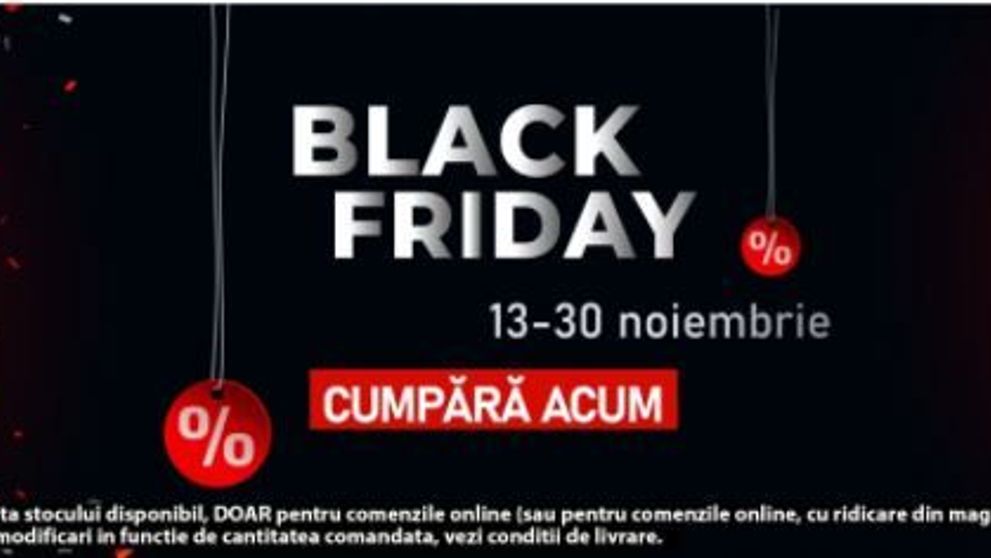 (P) De Black Friday încearcă brandurile internaționale!