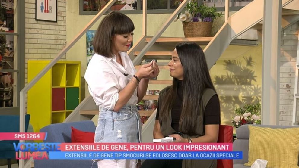 Cum poți aplica extensiile de gene din mătase. Paulina Buldumea vă arată arată procedura