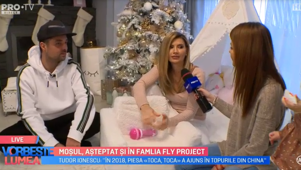 VIDEO Moșul așteptat și în familia Fly Project