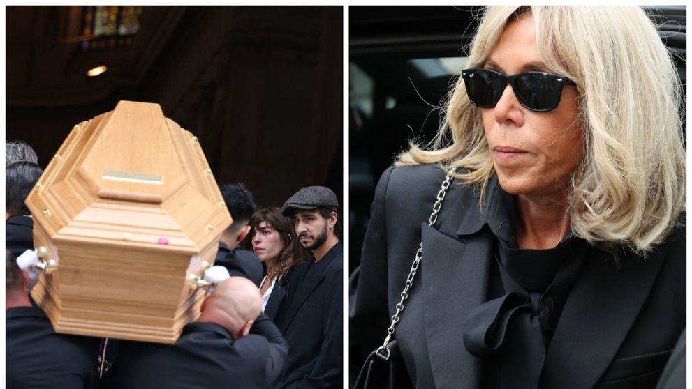 Brigitte Macron, printre vedetele care au participat la înmormântarea artistei Jane Birkin. Cum a apărut Prima Doamnă