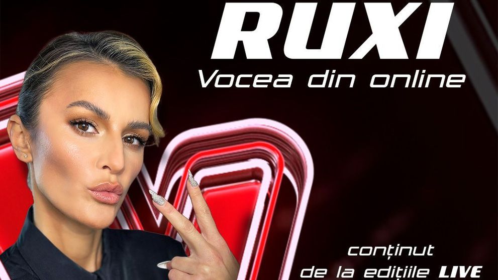 RUXI este Vocea din online în LIVE-urile Vocea României