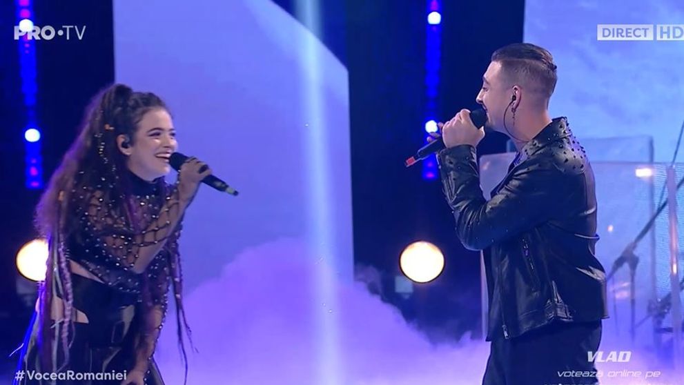 Vocea României 2023: Finala. Vlad Musta și Dora Gaitanovici, ”I Don't Want to Miss a Thing”, o explozie de emoție pe scenă!