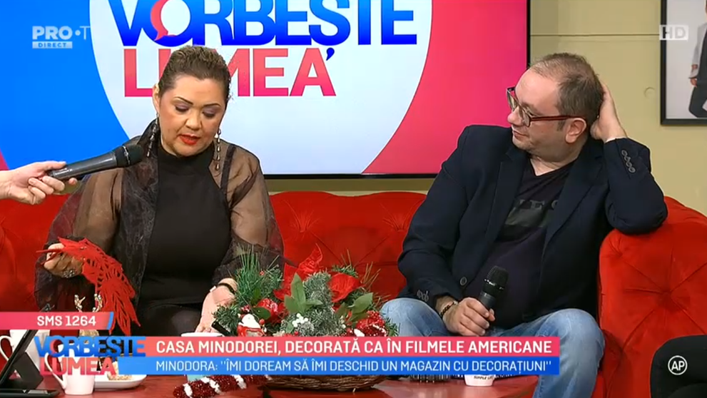 VIDEO Casa Minodorei, decorată că în filmele americane