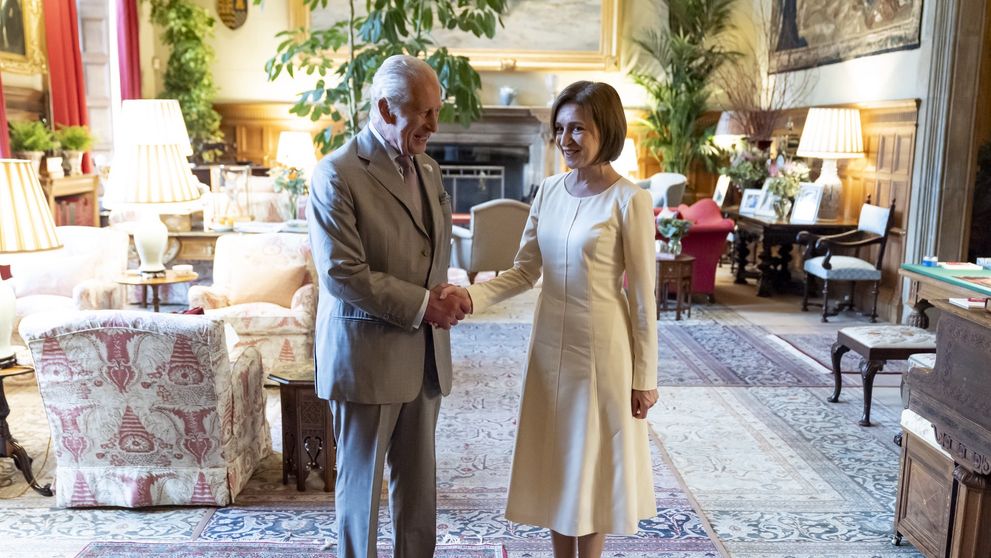 Regele Charles a primit-o pe Maia Sandu la reședința personală, Sandringham House. Ce cadou a primit suveranul
