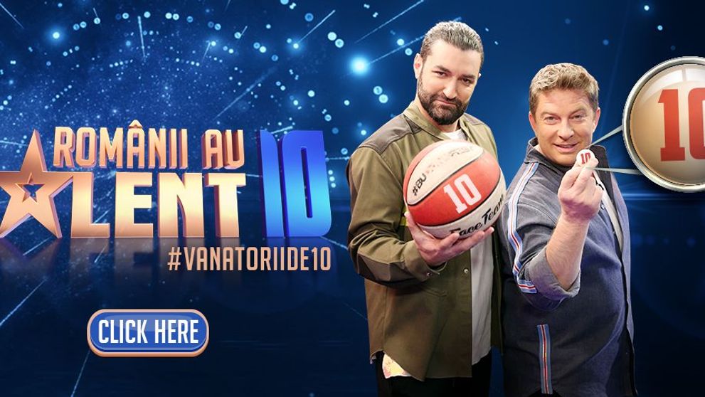 Provocarea Românii au talent. Se caută #vânătoriide10