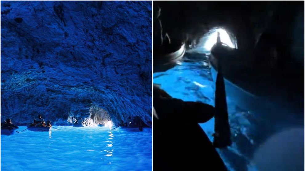 Un cuplu, experiență terifiantă în Capri. Momentul în care barca celor doi s-a scufundat în faimoasa Grotă Albastră: „Am crezut că vom rămâne blocați”