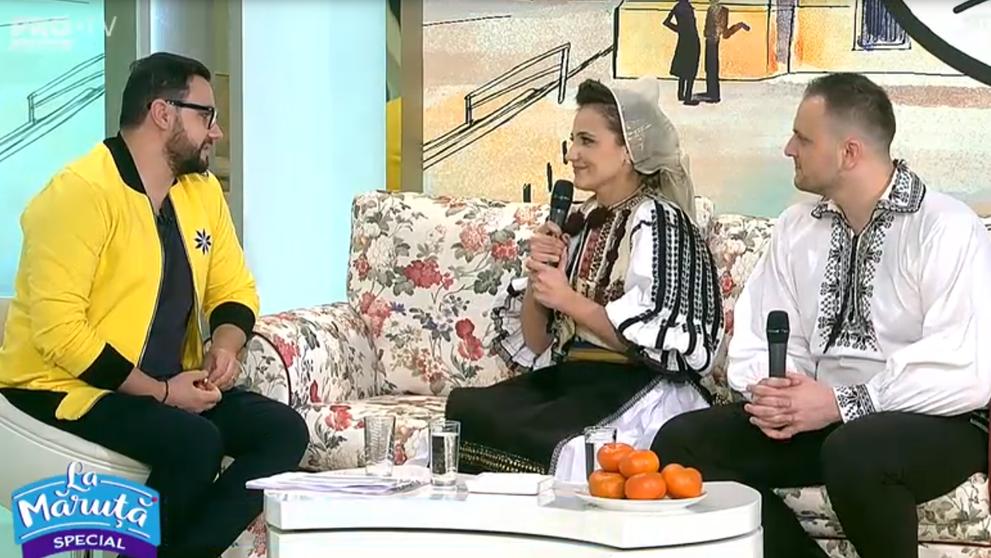 VIDEO Codruța și Dan, poveste cu iubire și talent