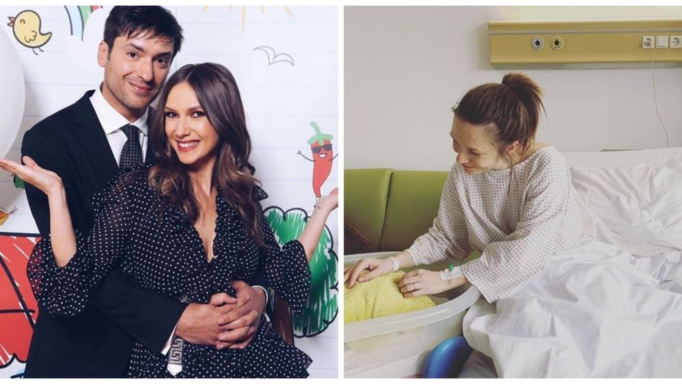 Imagini exclusive. Adela Popescu și-a botezat cel de-al doilea copil. Cum a decurs evenimentul
