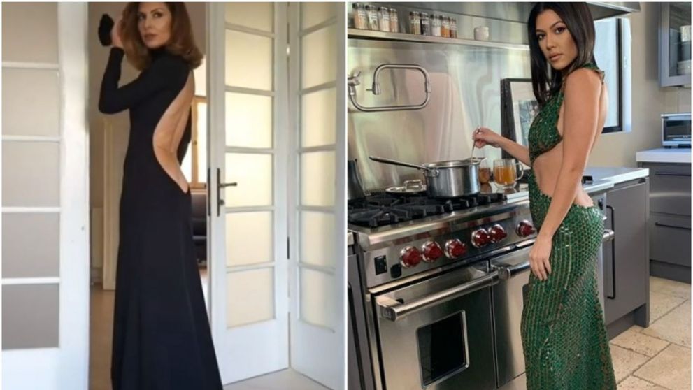 O nouă vedetă cu o rochie cu posteriorul la vedere, după apariția excentrică a lui Carmen Brumă