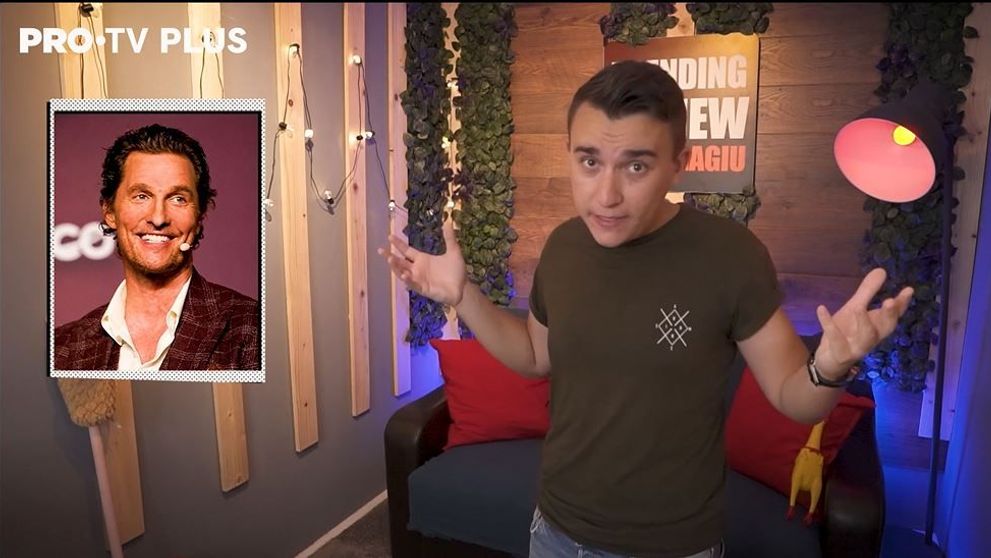 Matthew McConaughey nu folosește deodorant de mai bine de 30 de ani - Trending Review cu Daragiu, episodul 81