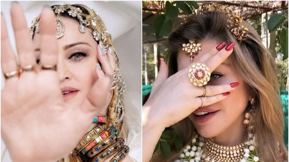 Loredana Groza, Madonna de România în straie indiene. Cum a pozat artista